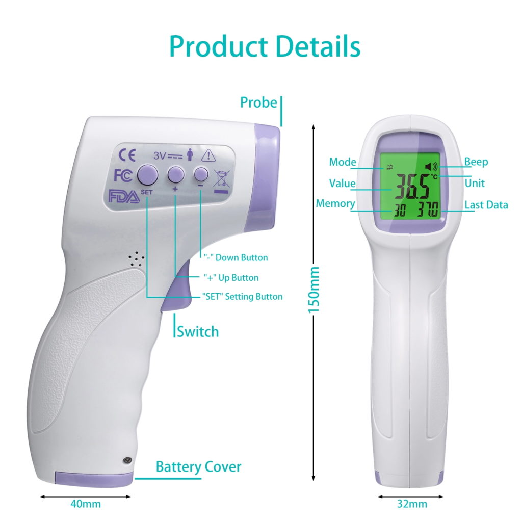 Digital Infrared Thermometer Product Details